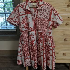 Adorable Anthro Shirt Dress
